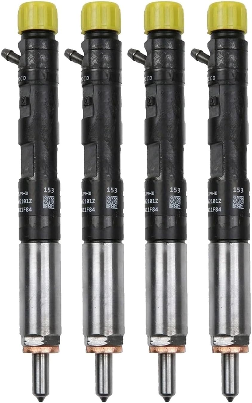 Juego de 4 inyectores de combustible diésel nuevos EJBR01801A / EJBR01801Z, compatibles con Renault Clio Kangoo Megane Scenic 1.5 DCi