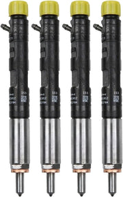 Juego de 4 inyectores de combustible diésel nuevos EJBR01801A / EJBR01801Z, compatibles con Renault Clio Kangoo Megane Scenic 1.5 DCi