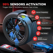Autel MaxiTPMS TS508WF Outil Réapprentissage TPMS, 2025 Version WiFi du TS508, Amélioré du TS501 Pro TS408S TS601 Outil TPMS, Tous Capteurs Activez/Réapprenez/Réinitialiser, Programmer Autel MX-Sensor