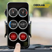 Escáner de diagnóstico OBD2 Bluetooth, lector de códigos de error, MX+ MX201, para iPhone, Android y Windows, escáner de diagnóstico de vehículos