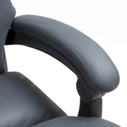 Vinsetto Silla de Oficina Reclinable con Masaje de Vibración y Calor de Microfibra