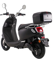 Scooter eléctrico Elettrico 2.0 Li, 3000 vatios, motor eléctrico, hasta 60 km de autonomía, scooter eléctrico con homologación para carretera, patinete eléctrico, 25 o 45 km/h, batería de litio extraíble, vídeo del producto, negro