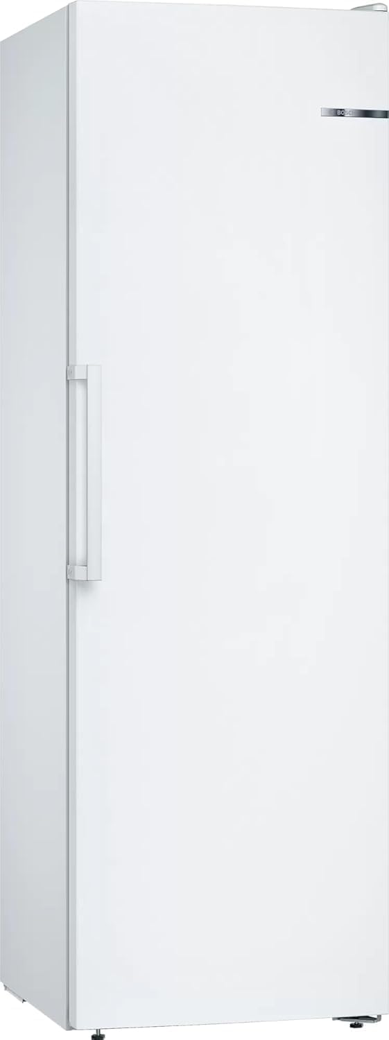 Congelador de libre instalación Bosch GSN58AWEV Serie 6 - 366 L - 5 cajones de congelación - 191 x 70 cm - Blanco