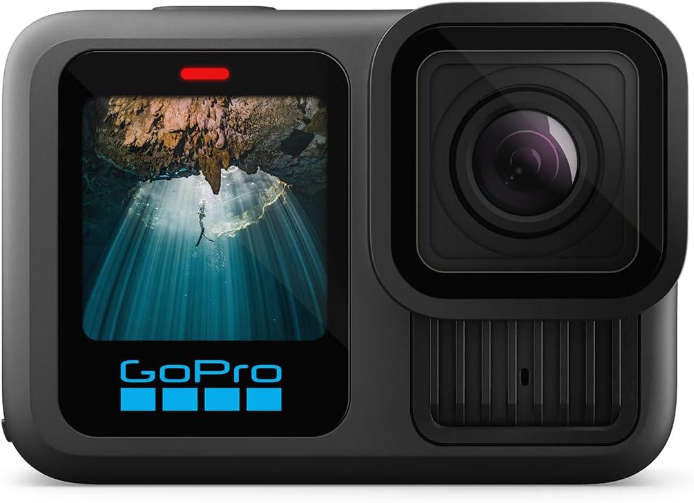 GoPro HERO13 Black: cámara de acción sumergible con vídeo 5,3K60, fotos de 27 MP y compatibilidad con objetivos de la serie HB