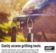 Barbacoa de carbón Weber Master-Touch 14516001, azul océano profundo