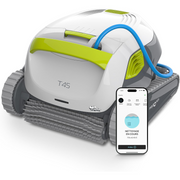Robot limpiafondos eléctrico para piscinas DOLPHIN T45 - Limpieza de paredes, piscinas enterradas de hasta 12 m, 3 años de garantía