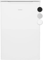 Congelador Bomann 87L | Congelador pequeño con rango de temperatura ≤ -18°C | 3 cajones | Congelador con bisagra de puerta reversible | Congelador pequeño GS 7253 blanco