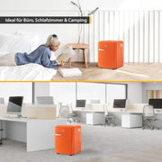 Mininevera silenciosa TZS First Austria | Diseño retro | Capacidad de refrigeración ajustable | Manilla de puerta | Sistema de refrigeración termoeléctrico | 40L | crema