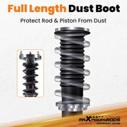 maXpeedingrods Amortiguadores roscados con 24 niveles de ajuste para BMW E46 sedán 98-05 cupé