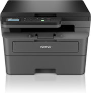Impresora multifunción láser monocromo 3 en 1 Brother DCP-L2620DW, 32 ppm, impresión a doble cara automática, panel de control LCD de 2 líneas, USB y Wi-Fi de 5 GHz