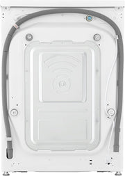LG F4WV7080, Clase A, lavadora de carga frontal 8 kg, 1400 rpm, AI Direct Drive, Wi-Fi, limpieza profunda con vapor, gran capacidad, TRIPLE A, puerta exterior de cristal templado, 62 x 60 x 85 cm, blanco