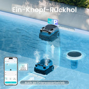 AIPER HydroComm Pro Medidor Digital de Agua para Piscinas – Monitor Inteligente para Piscinas con App y Conexión en Tiempo Real a Limpiafondos, Análisis de Agua 5 en 1 (pH, ORP, EC, TDS, Temperatura)