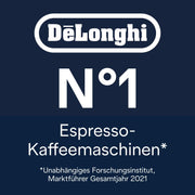 De'Longhi Magnifica Start ECAM222.20.B, cafetera superautomática con boquilla para espuma de leche, para capuchino, con botón de selección directa de espresso y función de 2 espressos, molinillo cónico de 13 niveles, 1450 W, negro