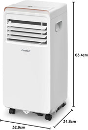 Aire acondicionado portátil Comfee MPD1-12CRN7, 12000 BTU 3,5kW, refrigeración, ventilación y deshumidificación, tamaño de habitación hasta 117m³ (43㎡), aire acondicionado móvil con tubo de escape