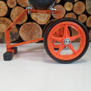 Trituradora de jardín eléctrica Forest Master FM4DDE 2800 W 4 HP para ramas, hojas y madera