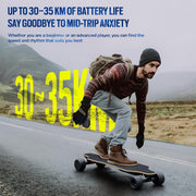 Monopatín eléctrico con control remoto para adultos y jóvenes, motor de 2000W/1100W/900W, velocidad ajustable