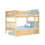 Litera matrimonial sobre matrimonial Max & Lily con cama nido