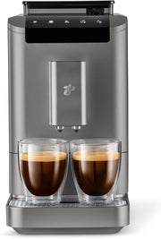 Cafetera superautomática Tchibo Esperto2 Caffè con función para 2 tazas para Caffè Crema y Espresso, Granite Black - INCLUYE set de degustación de café GRATIS