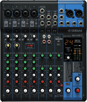 Yamaha MG10XU - Consola de mezcla compacta de 10 canales con efectos, USB y preamplificadores de micrófono D-PRE