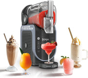 Máquina para granizados y bebidas congeladas Ninja SLUSHi con tecnología RapidChill | Recipiente de llenado fácil de 88 oz | 5 programas preestablecidos | Prepara margaritas, frappés y más | Con piezas aptas para lavavajillas | Negro | FS301