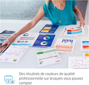 Impresora multifunción láser a color HP Color LaserJet Pro MFP 3302fdwg, fax, impresión automática a doble cara, pantalla táctil, Wi-Fi, Ethernet, USB, HP Wolf Pro Security