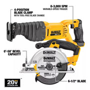 Kit combinado inalámbrico de 28 herramientas DEWALT 18V Li-Ion