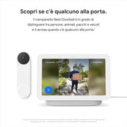 Timbre de video inalámbrico Google Nest 720p Snow
