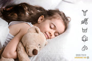 Cama infantil KOBI LUK con colchón, blanco | para habitaciones infantiles | para niño y niña | cuna para niños | (con cajón, 140x70)