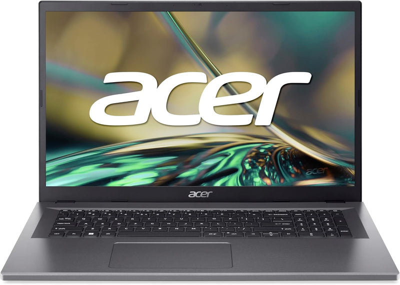 Acer Aspire 3 A317-55P-36YL Portátil 17,3'' Full HD, PC Portátil (Intel Core i3-N305, RAM 8 GB, SSD 512 GB, Intel UHD Graphics, Windows 10) - Teclado AZERTY (Francés), Portátil Gris