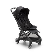 Cochecito de viaje ultracompacto Bugaboo Butterfly, pequeño y ligero, plegable con una sola mano y fácil de maniobrar, cochecito urbano ergonómico para bebés a partir de 6 meses, con mucho espacio de almacenamiento, Stormy Blue