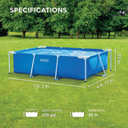 Piscina Intex Metal Frame Junior rectangular tubular (l) 2,20 x (an) 1,50 x (al) 0,60 m
