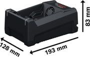Kit combinado Bosch PRO 18V: GSB 18V-65, GBH 18V-22, GWS 18V-11, 3x GBA 5.0Ah, GAL 18V-80, M-BAG