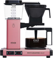 Moccamaster KBG Select, cafetera, cafetera retro, café de filtro, color blanco hueso, 1,25 L