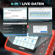 Escáner de diagnóstico OBD2 CRP123X V3.0 de 4 sistemas, diagnóstico EPB DPF aceite SAS BMS VIN, Android 7 de 5 pulgadas, 1996-2026
