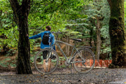 Bicicleta de trekking premium Licorne Bike de 28" para hombres, jóvenes y mujeres con cambio de 21 velocidades, bicicleta urbana Life M-V-ATB