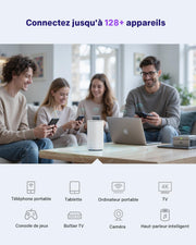 Router 5G CPE WiFi 6 AX3000 de STRONG con tarjeta SIM - Hasta 3,2 Gbps - WAN/LAN 2,5GE y LAN 1GE - RJ11 VoIP/VoNR - Compatible con Mesh - Chipset Qualcomm (5GROUTERAX3000)