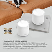 TP-Link Deco WiFi 6 Mesh AX3000Mbps Deco X50 (paquete de 3)