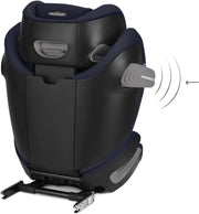 CYBEX Gold Silla de Coche Solution S2 i-Fix, para coches con y sin ISOFIX, 100 - 150 cm, de 3 a 12 años aprox. (15 - 50 kg), Ocean Blue