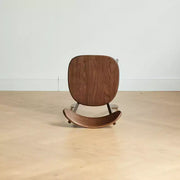 MAYEERTY Juego de 4 sillas de comedor de madera maciza de roble, sillas de madera para cocina, comedor y sala de estar