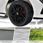 Lamborghini Eléctrico Licenciado con Suspensión y Bluetooth
