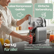 Heladera 4Swiss de autocongelación con compresor para helados, batidos, granizados y yogur - SM026