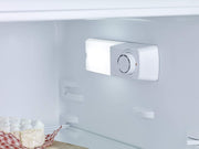 SEVERIN Frigorífico congelador de dos puertas, libre instalación, longitud 55 cm, 206 litros, clase E, Veggibox incluida, DT 8761