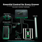 MARS HYDRO Kit completo de tienda de cultivo inteligente con controlador integrado WiFi, lámpara de cultivo TS1000 programable y regulable, caja de cultivo de alta reflectividad 1680D de 80x80x160 cm, kit de ventilación automática de 4"