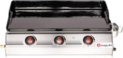Plancha premium de 3 quemadores de 10,5 kW