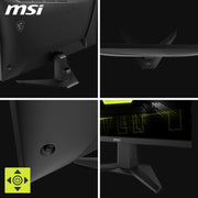 Monitor Gaming MSI MAG 275QF 27" WQHD - Panel Rapid IPS 2560 x 1440, 180 Hz / 0,5 ms (GtG, mín.), gama de colores sRGB 101%, AMD FreeSync, HDR Ready - DisplayPort 1.4, HDMI 2.0b (WQHD 144Hz)