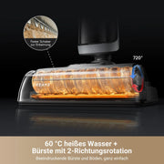 Aspiradora en seco y húmedo Dreame H14 Pro, 18000Pa, reclinable 180°, mantenimiento de cepillo a 60°C, secado en 5 min, cepillo de doble rotación
