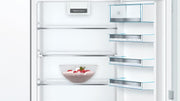 Frigorífico combi Bosch KGN36NWEA Serie 2, 186 x 60 cm, 215 L de refrigeración y 87 L de congelación, NoFrost: nunca más tendrá que descongelar, iluminación LED para una distribución uniforme de la luz