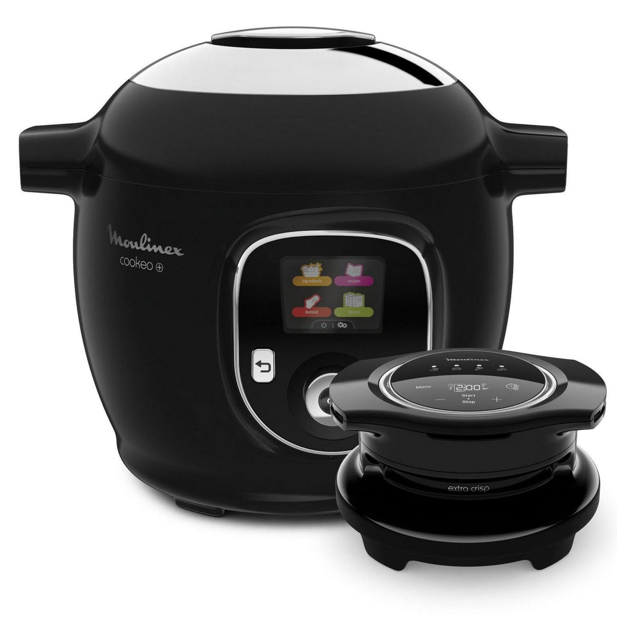 Multicocina + tapa Extra Crisp Moulinex CE85X8F0