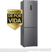LG GBP61DSXGC - Frigorífico combi No Frost, congelador, compresor Smart Inverter, color acero inoxidable antihuellas, 186 cm, 341 l