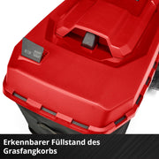 Cortacésped inalámbrico Einhell RASARRO 36/42 Kit Power X-Change (36V, 42 cm de ancho de corte, hasta 725 m², motor sin escobillas, caja colectora de 50L, función de mulching, incl. 2x 5,2Ah + 1x cargador doble)